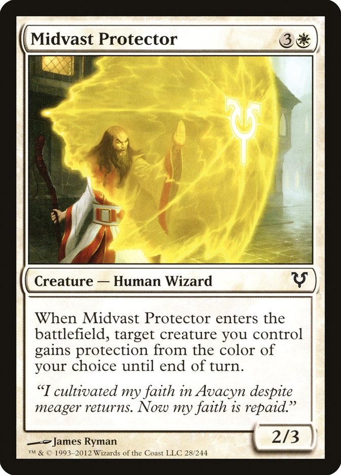 Midvast Protector [Avacyn Restored] | Golgari Games