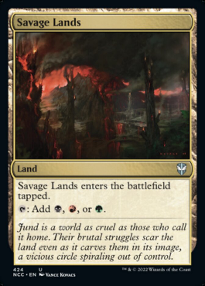 Savage Lands [Streets of New Capenna Commander] | Local Legends