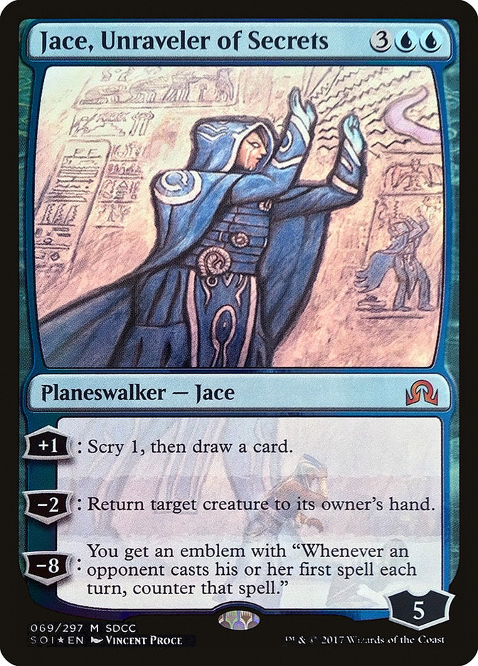 Jace, Unraveler of Secrets [San Diego Comic-Con 2017] | Golgari Games