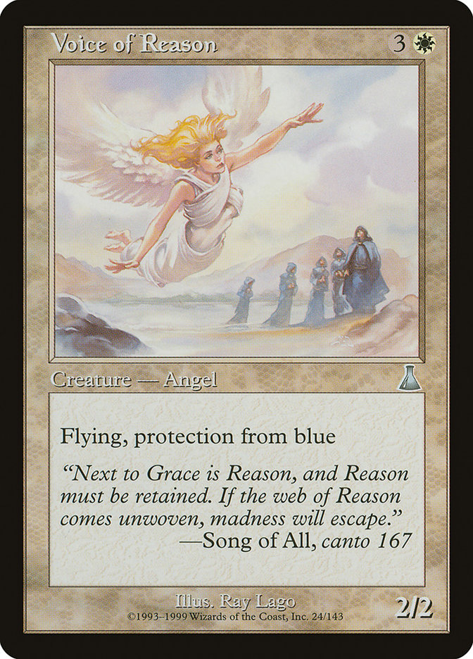 Voice of Reason [Urza's Destiny] | Golgari Games