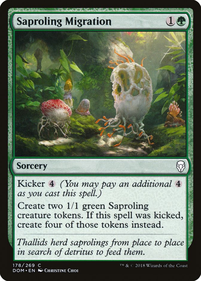 Saproling Migration [Dominaria] | Local Legends