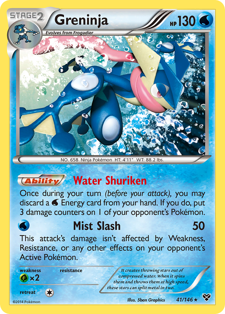 Greninja (41/146) [XY: Base Set] | Golgari Games