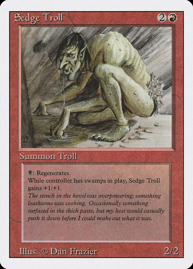 Sedge Troll [Revised Edition] | Golgari Games