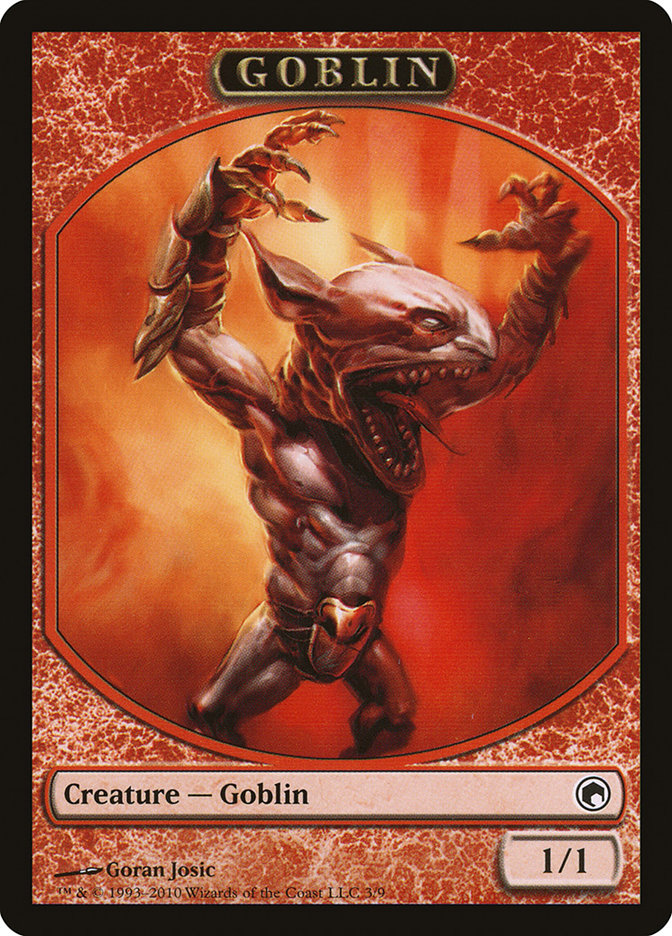 Goblin Token [Scars of Mirrodin Tokens] | Golgari Games