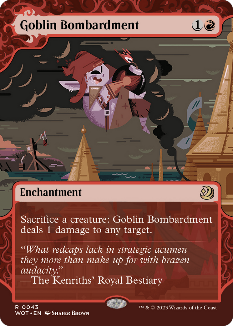Goblin Bombardment [Wilds of Eldraine: Enchanting Tales] | Local Legends