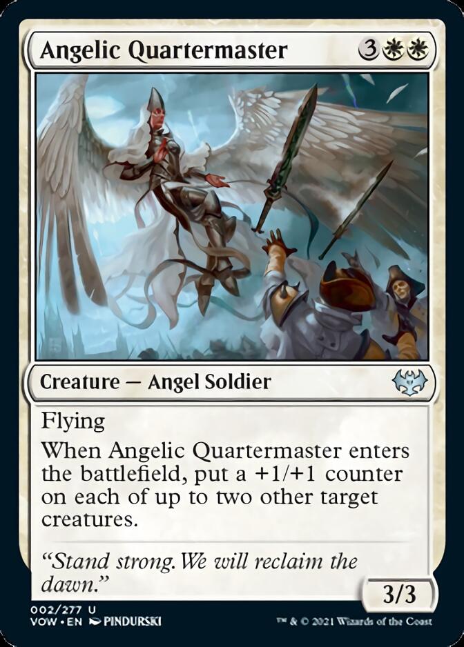 Angelic Quartermaster [Innistrad: Crimson Vow] | Golgari Games