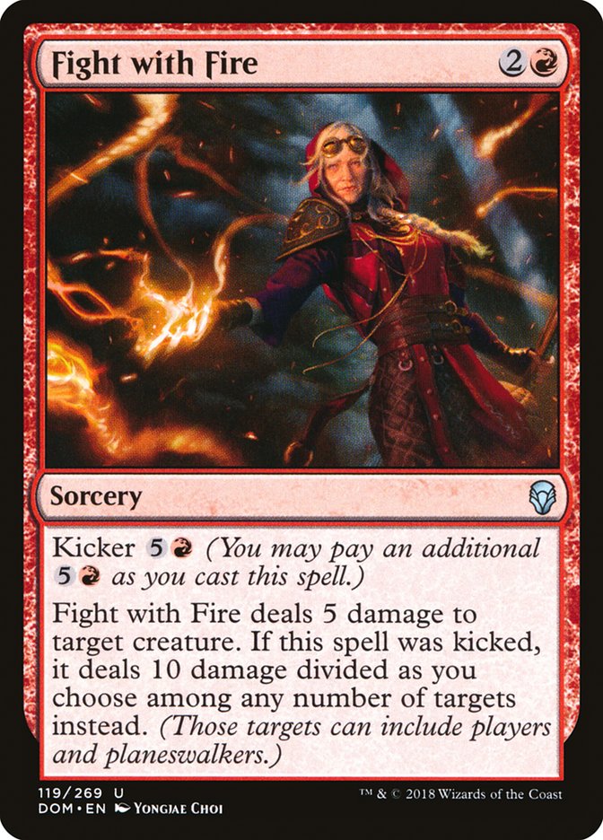 Fight with Fire [Dominaria] | Local Legends