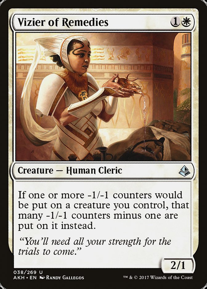 Vizier of Remedies [Amonkhet] | Golgari Games