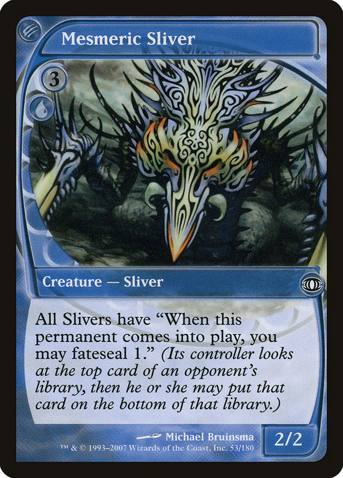 Mesmeric Sliver [Future Sight] | Golgari Games