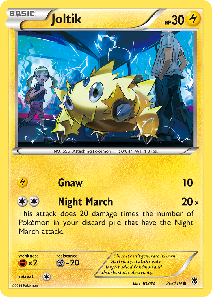 Joltik (26/119) [XY: Phantom Forces] | Golgari Games