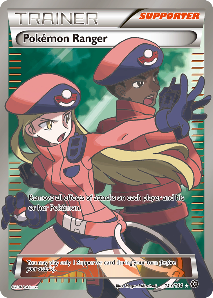 Pokemon Ranger (113/114) [XY: Steam Siege] | Golgari Games