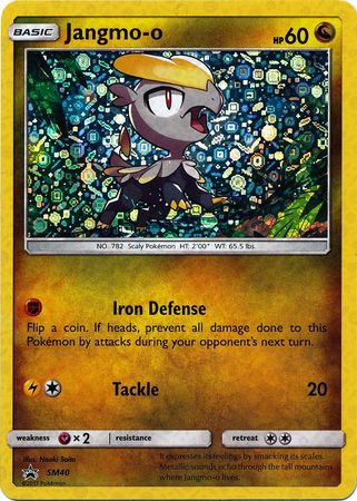 Jangmo o (SM40) (General Mills Promo) [Sun & Moon: Black Star Promos] | Golgari Games