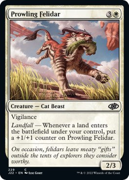 Prowling Felidar [Jumpstart 2022] | Golgari Games