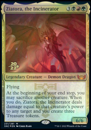 Ziatora, the Incinerator [Streets of New Capenna Prerelease Promos] | Golgari Games