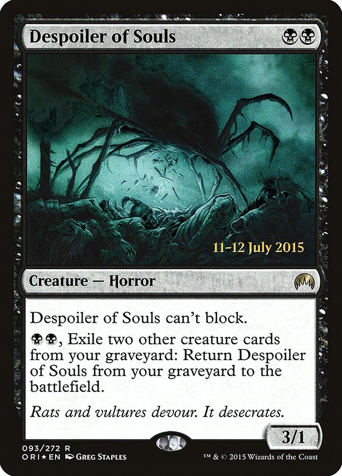 Despoiler of Souls [Magic Origins Prerelease Promos] | Golgari Games