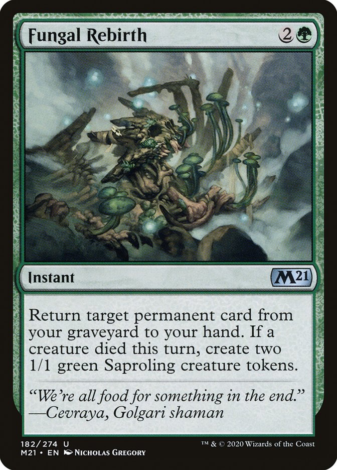 Fungal Rebirth [Core Set 2021] | Local Legends