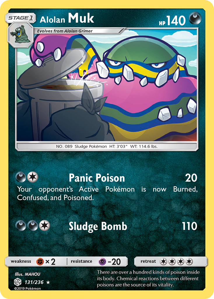 Alolan Muk (131/236) [Sun & Moon: Cosmic Eclipse] | Local Legends
