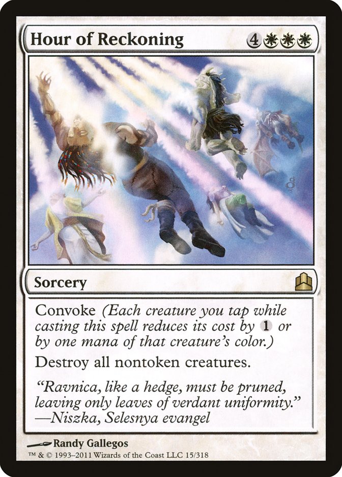 Hour of Reckoning [Commander 2011] | Local Legends