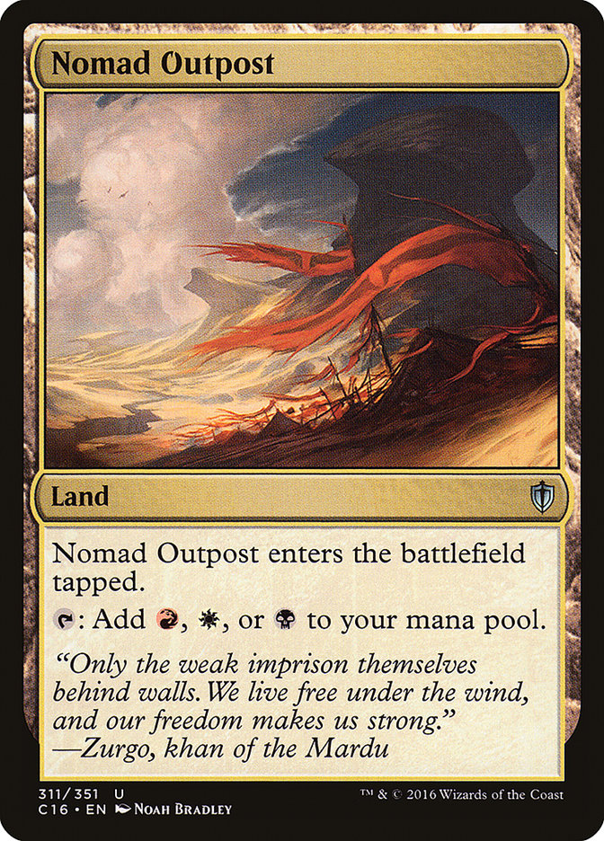 Nomad Outpost [Commander 2016] | Local Legends
