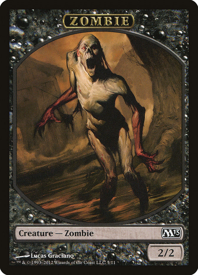 Zombie Token [Magic 2013 Tokens] | Golgari Games