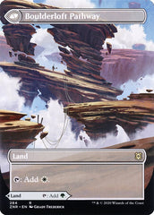 Branchloft Pathway // Boulderloft Pathway (Borderless Alternate Art) [Zendikar Rising] | Local Legends