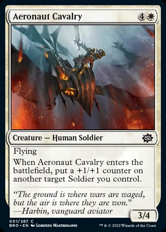 Aeronaut Cavalry [The Brothers' War] | Golgari Games