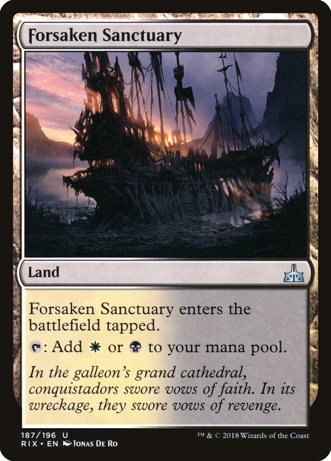 Forsaken Sanctuary [Rivals of Ixalan] | Local Legends