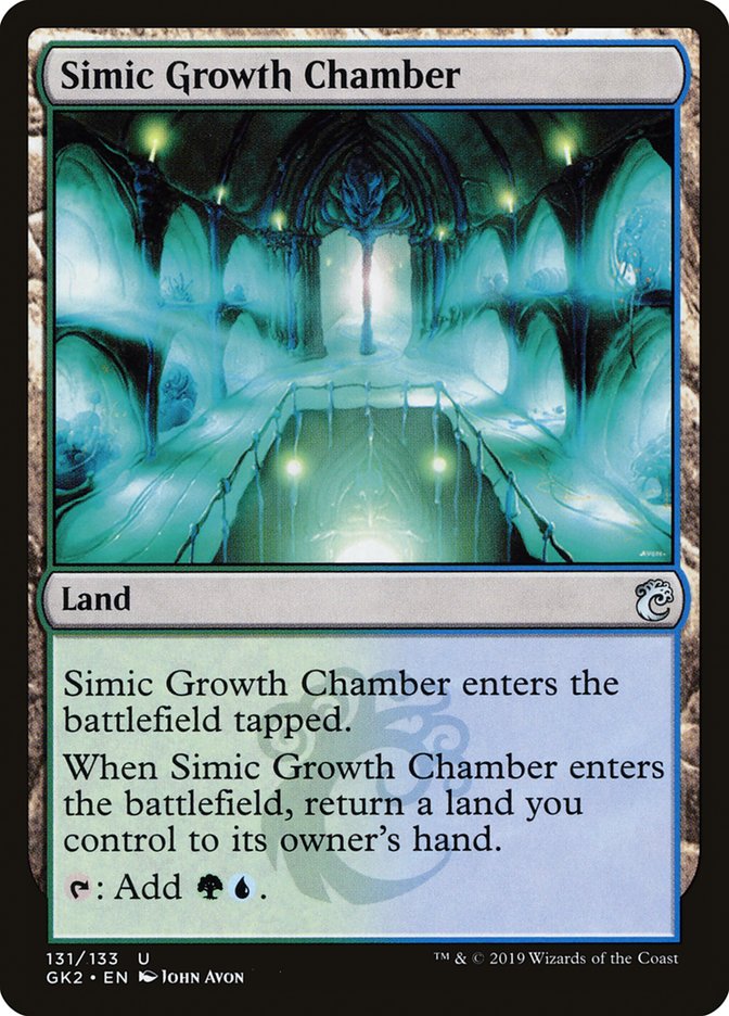 Simic Growth Chamber [Ravnica Allegiance Guild Kit] | Local Legends