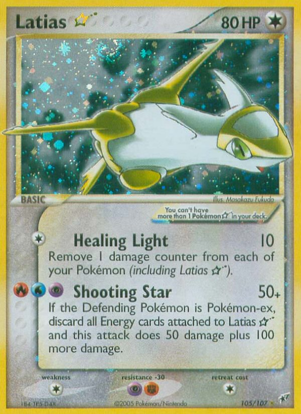 Latias Star (105/107) [EX: Deoxys] | Golgari Games