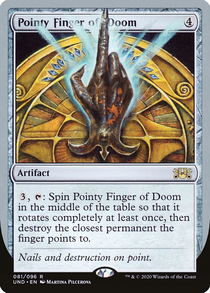 Pointy Finger of Doom [Unsanctioned] | Local Legends