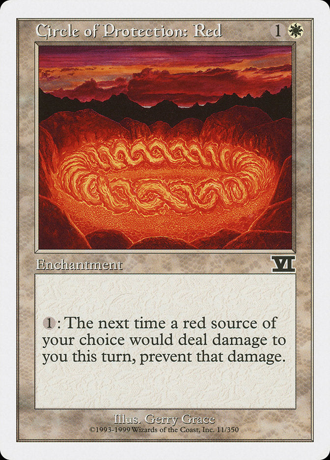 Circle of Protection: Red [Classic Sixth Edition] | Local Legends