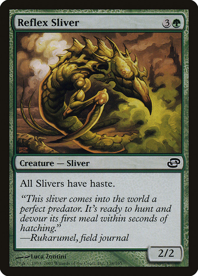 Reflex Sliver [Planar Chaos] | Golgari Games