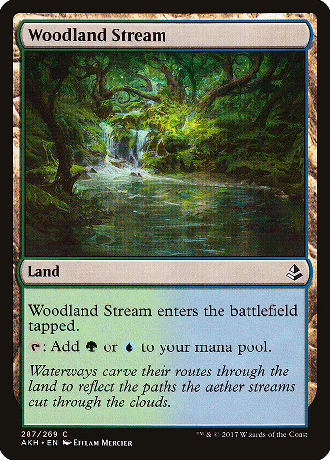 Woodland Stream [Amonkhet] | Golgari Games