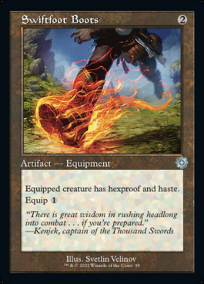 Swiftfoot Boots (Retro) [The Brothers' War Retro Artifacts] | Local Legends