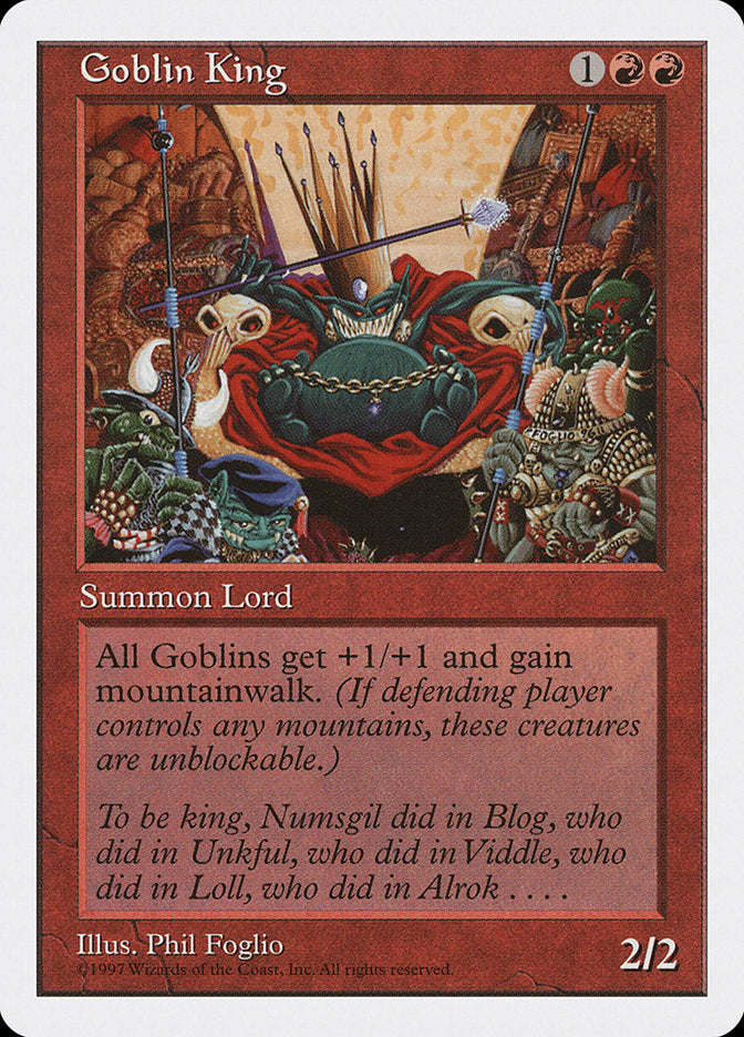 Goblin King [Fifth Edition] | Local Legends
