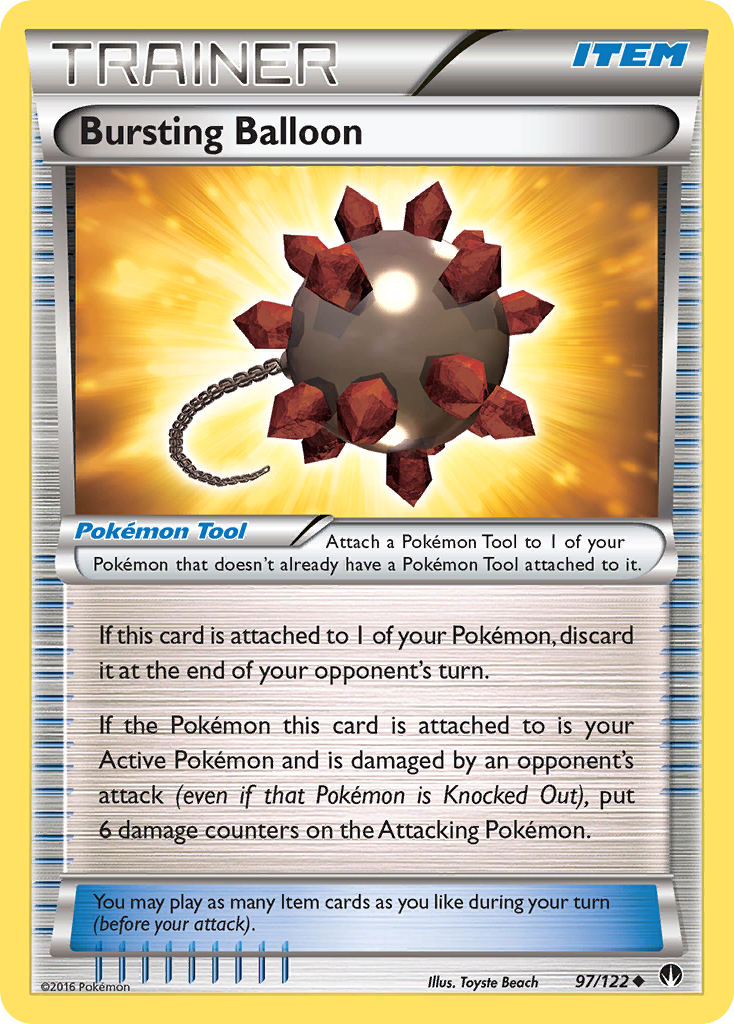 Bursting Balloon (97/122) [XY: BREAKpoint] | Golgari Games