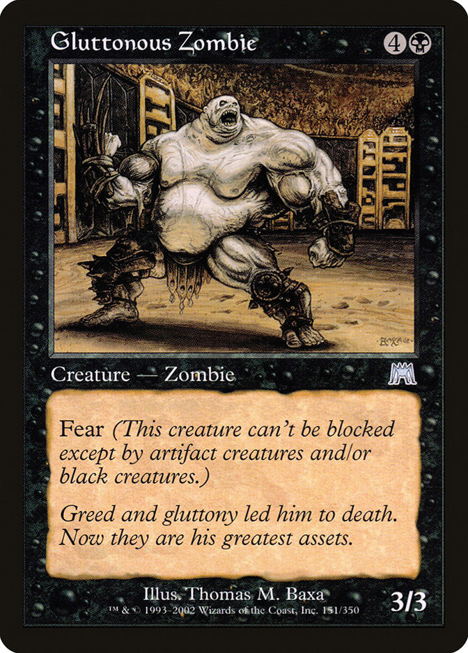 Gluttonous Zombie [Onslaught] | Local Legends