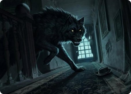 Primal Adversary Art Card [Innistrad: Midnight Hunt Art Series] | Local Legends