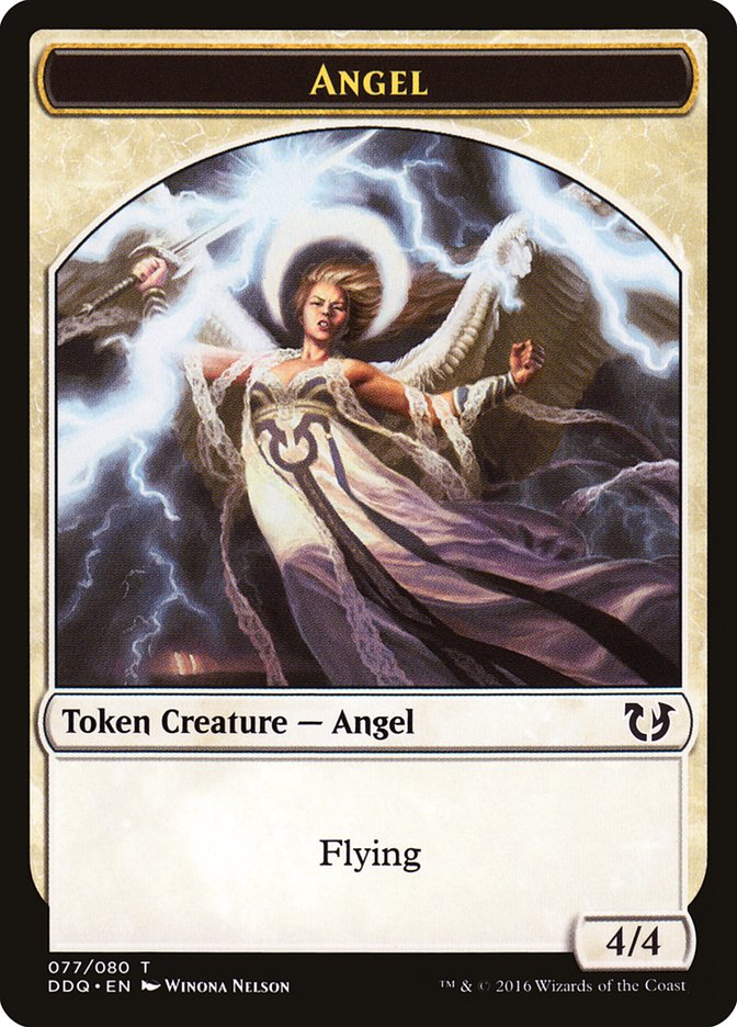 Angel Token [Duel Decks: Blessed vs. Cursed] | Golgari Games