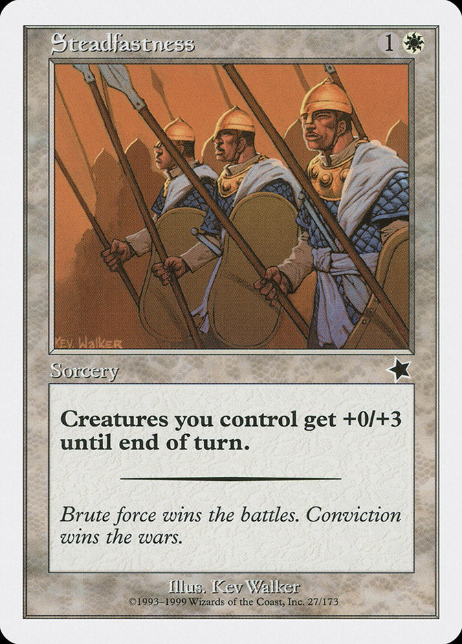 Steadfastness [Starter 1999] | Local Legends
