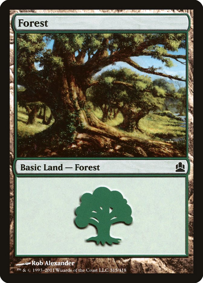 Forest (315) [Commander 2011] | Local Legends