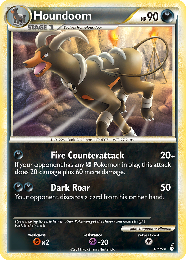 Houndoom (10/95) [HeartGold & SoulSilver: Call of Legends] | Golgari Games