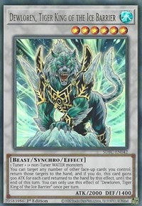 Dewloren, Tiger King of the Ice Barrier [SDFC-EN042] Ultra Rare | Golgari Games