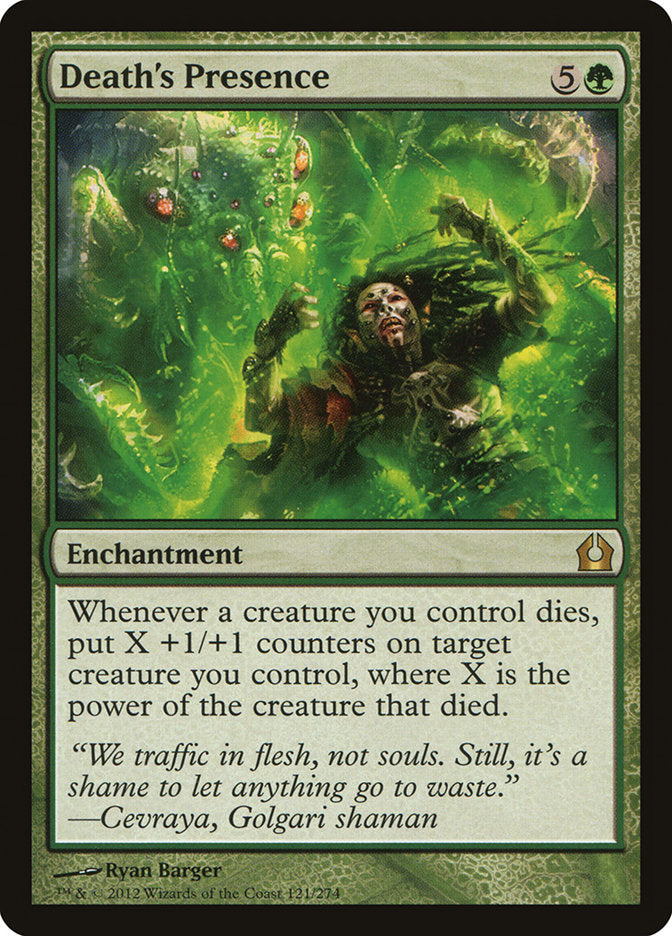 Death's Presence [Return to Ravnica] | Local Legends