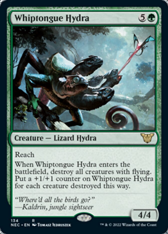 Whiptongue Hydra [Kamigawa: Neon Dynasty Commander] | Local Legends