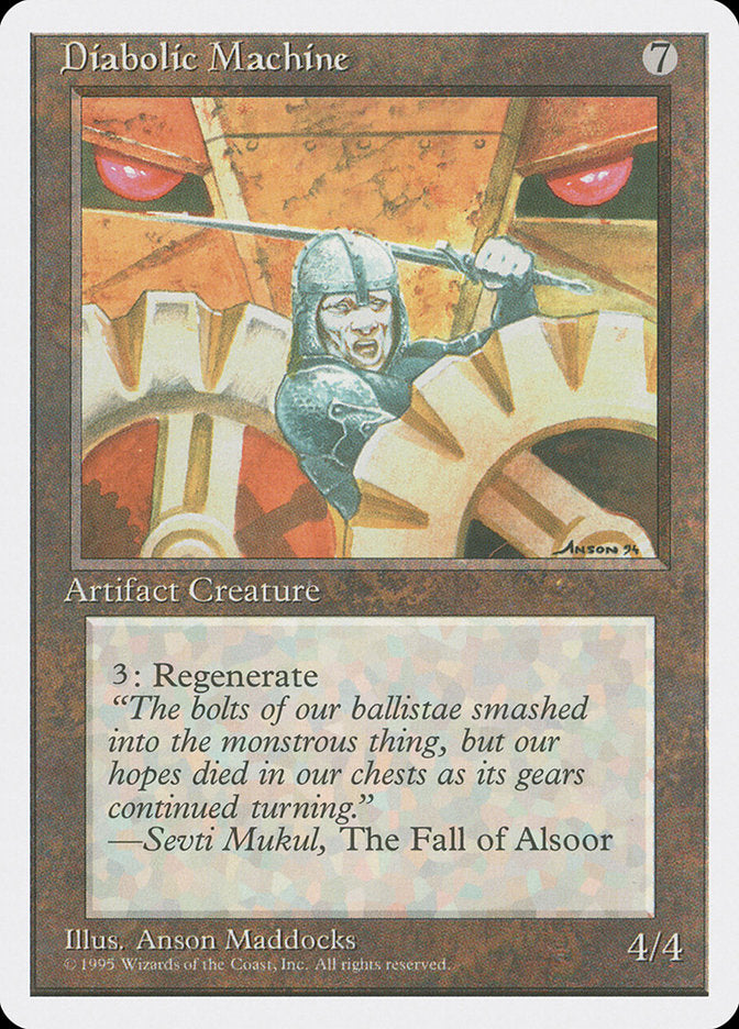 Diabolic Machine [Fourth Edition] | Local Legends