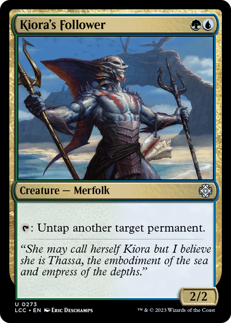 Kiora's Follower [The Lost Caverns of Ixalan Commander] | Local Legends
