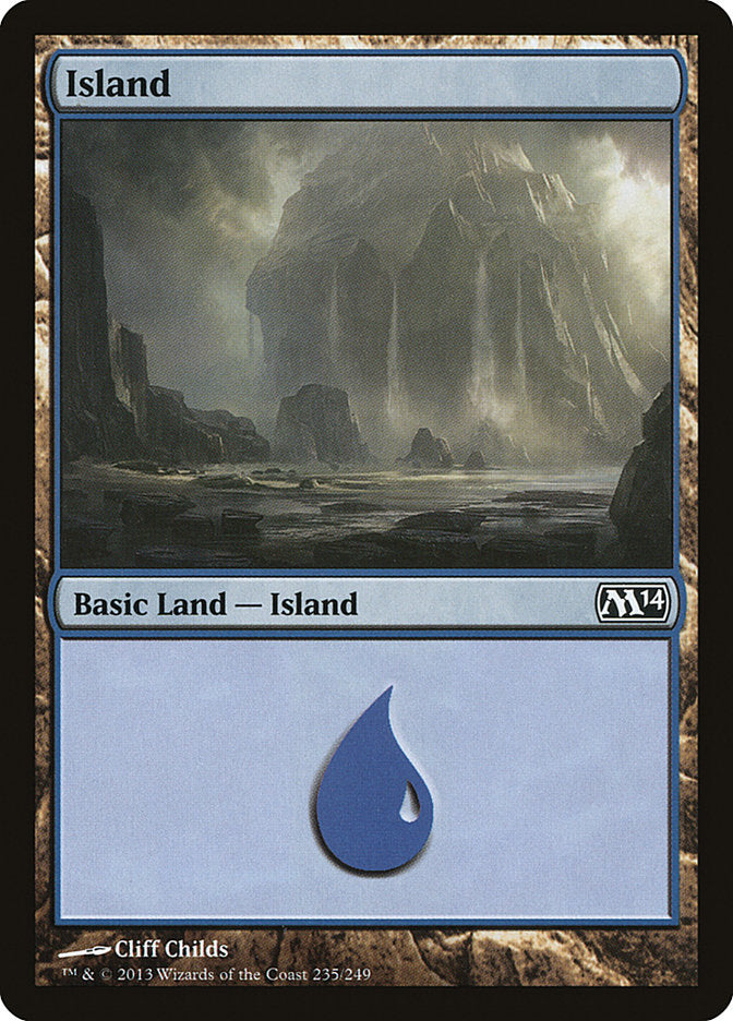 Island (235) [Magic 2014] | Golgari Games