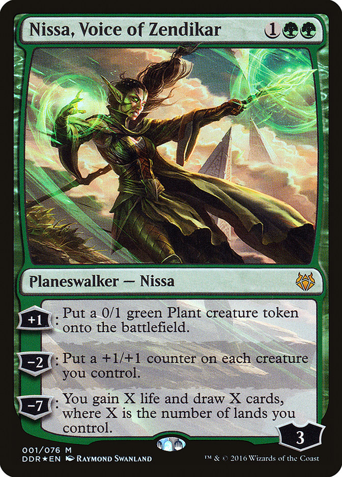 Nissa, Voice of Zendikar [Duel Decks: Nissa vs. Ob Nixilis] | Golgari Games