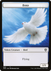 Bird // Cat Double-Sided Token [Phyrexia: All Will Be One Commander Tokens] | Golgari Games